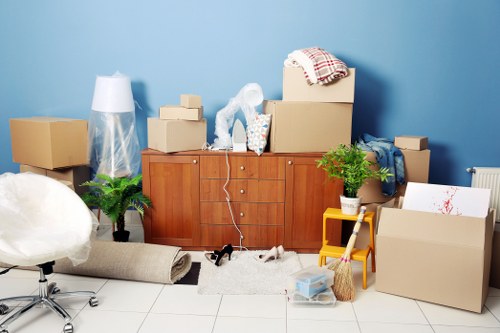 Commercial removals support for a Northolt office move