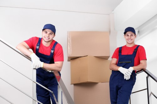 Furniture pick-up service for a Northolt home with bulky items ready for collection