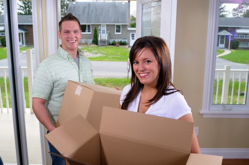 Local man with van service helping with a Northolt household move